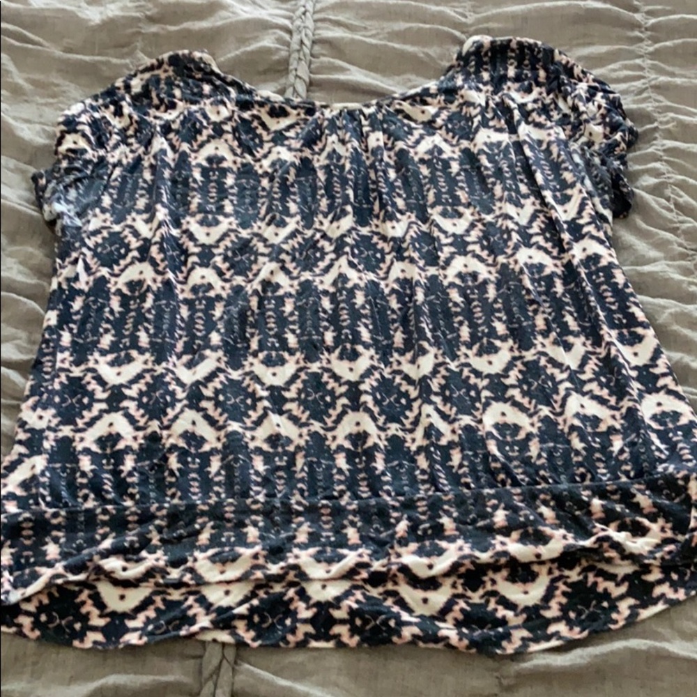 {Fransa} cap sleeve top